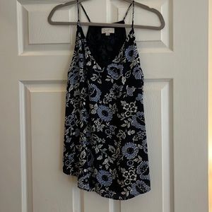 Floral tank top